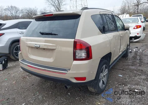 2016 Jeep Compass High Altitude Edition из США, поврежденный, VIN 1C4NJCEA5GD790629